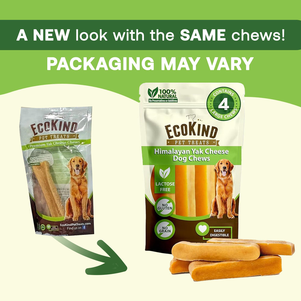 Masticación prolongada con EcoKind, satisfacción duradera para perros activos.