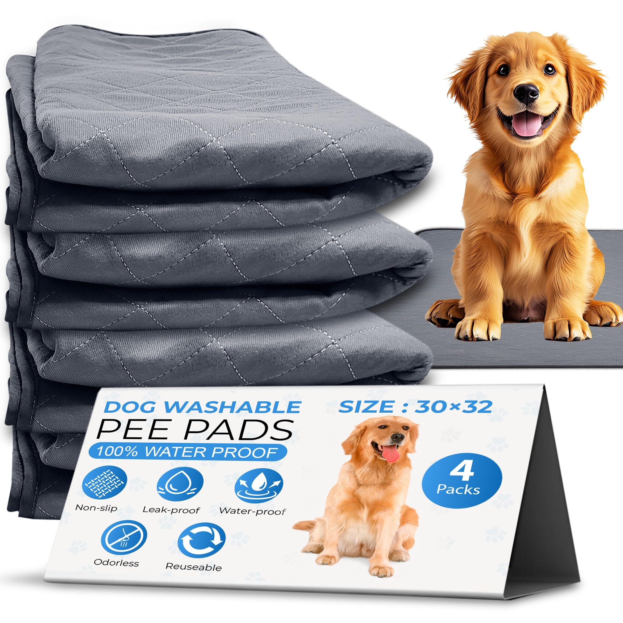 EcoLoo Pad: almohadilla lavable de triple capa para absorción rápida y control de olores.