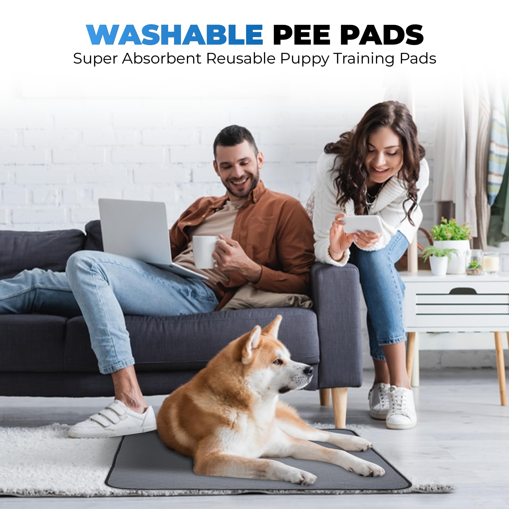EcoLoo Pad: base antideslizante para mantener la almohadilla en su lugar.