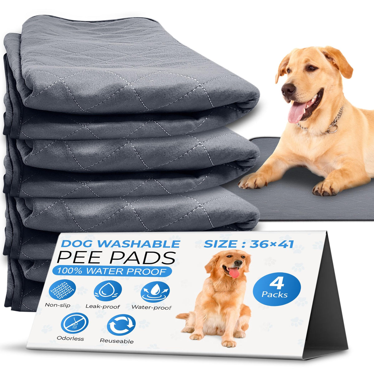 EcoLoo Pad conjunto cuatro piezas, ideal para entrenamiento diario y almacenamiento del set.
