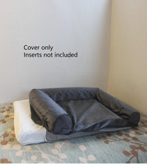 EechicSpace funda-cama-perro con bolster para descanso cómodo.