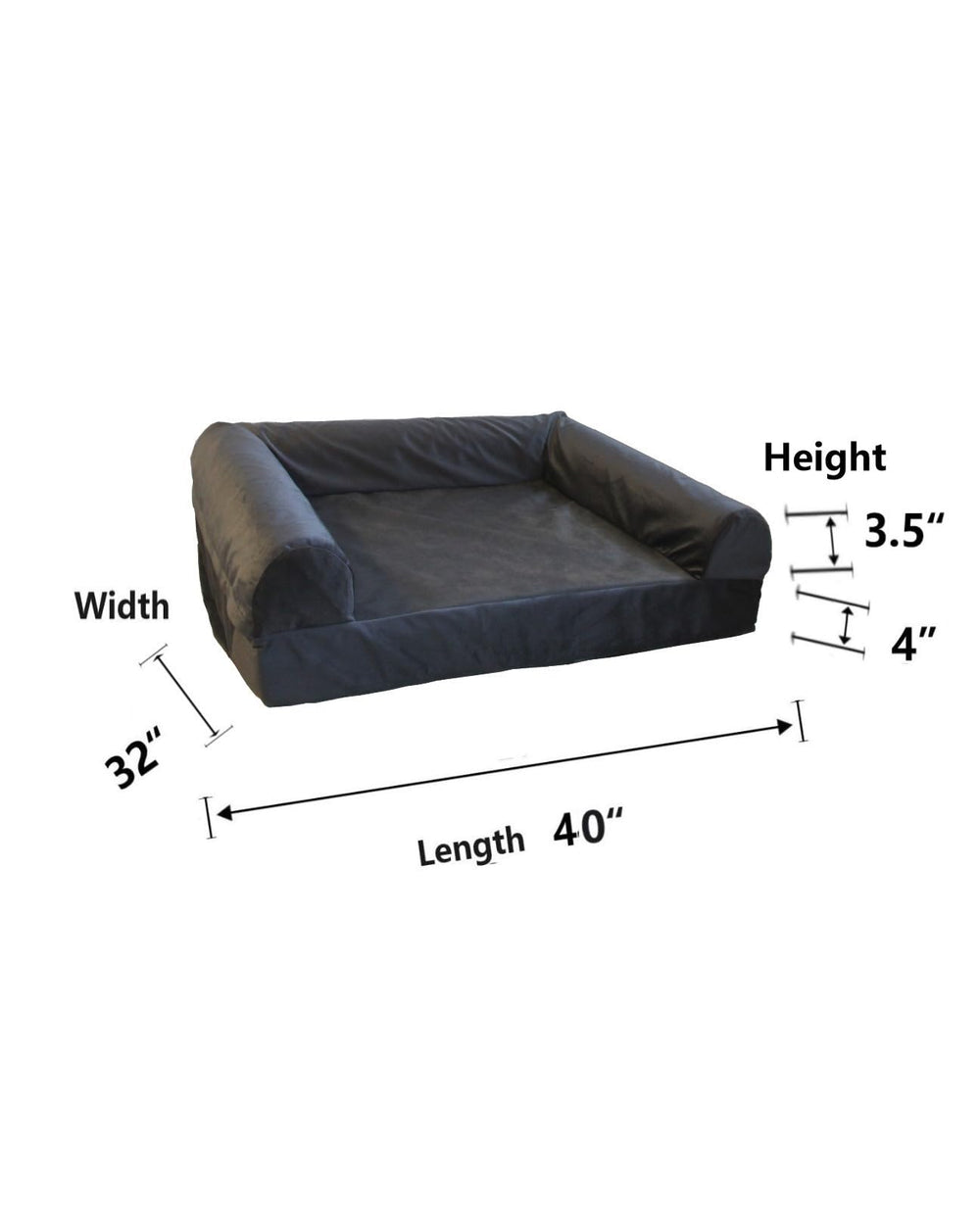 EechicSpace funda-cama-perro con recubrimiento impermeable en la superficie de descanso.