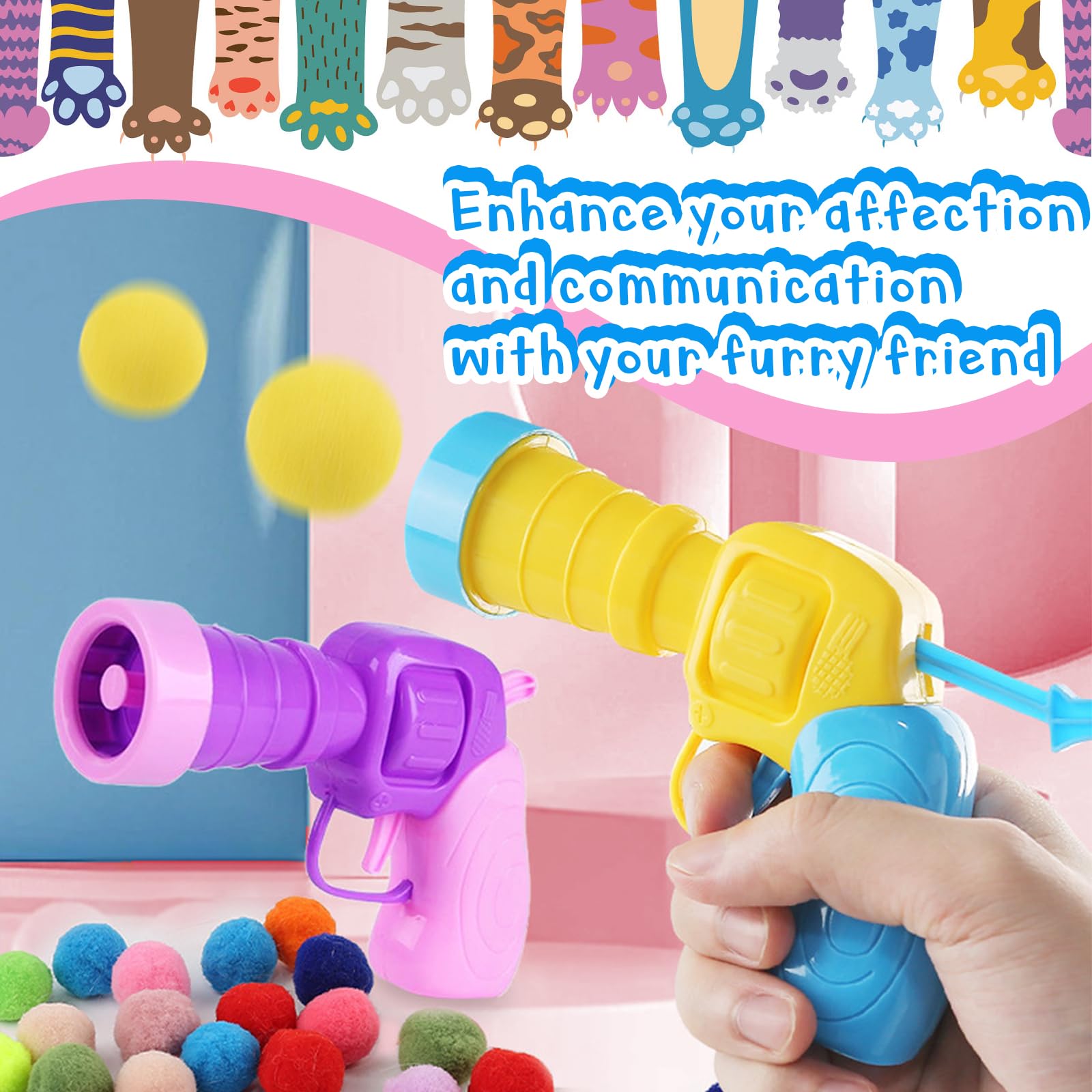 Bola de peluche suave Eerrhhaq, perfecta para juegos en interiores.