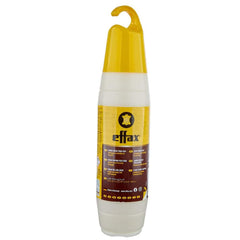 Effax aplicación sin agua con esponja, ideal para mantenimiento rápido del cuero.