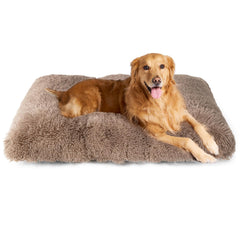 Cama EHEYCIGA XL con pelo-peluche suave para confort del perro.