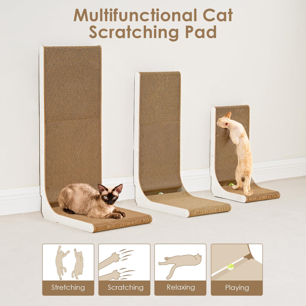 Rascador mediano EHEYCIGA para gatos de tamaño medio.