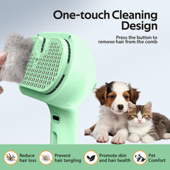 Deshedding con cepillo suave Eilimy elimina pelo suelto de forma eficaz.