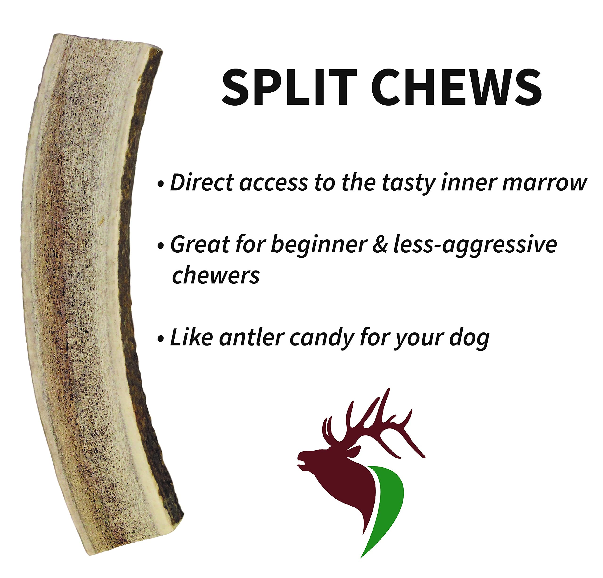 Elkhorn Premium Chews hecho en Estados Unidos con control de calidad