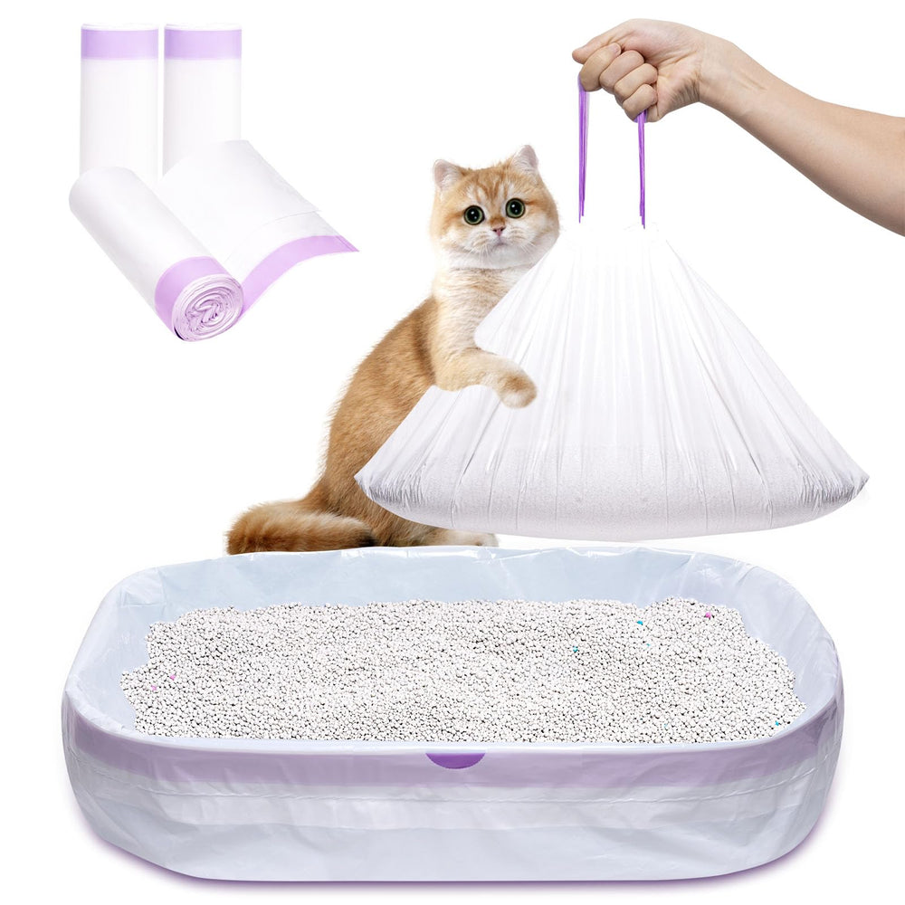 Bolsas Elzrghs para arenero jumbo con cordón, ideal para cambios rápidos.