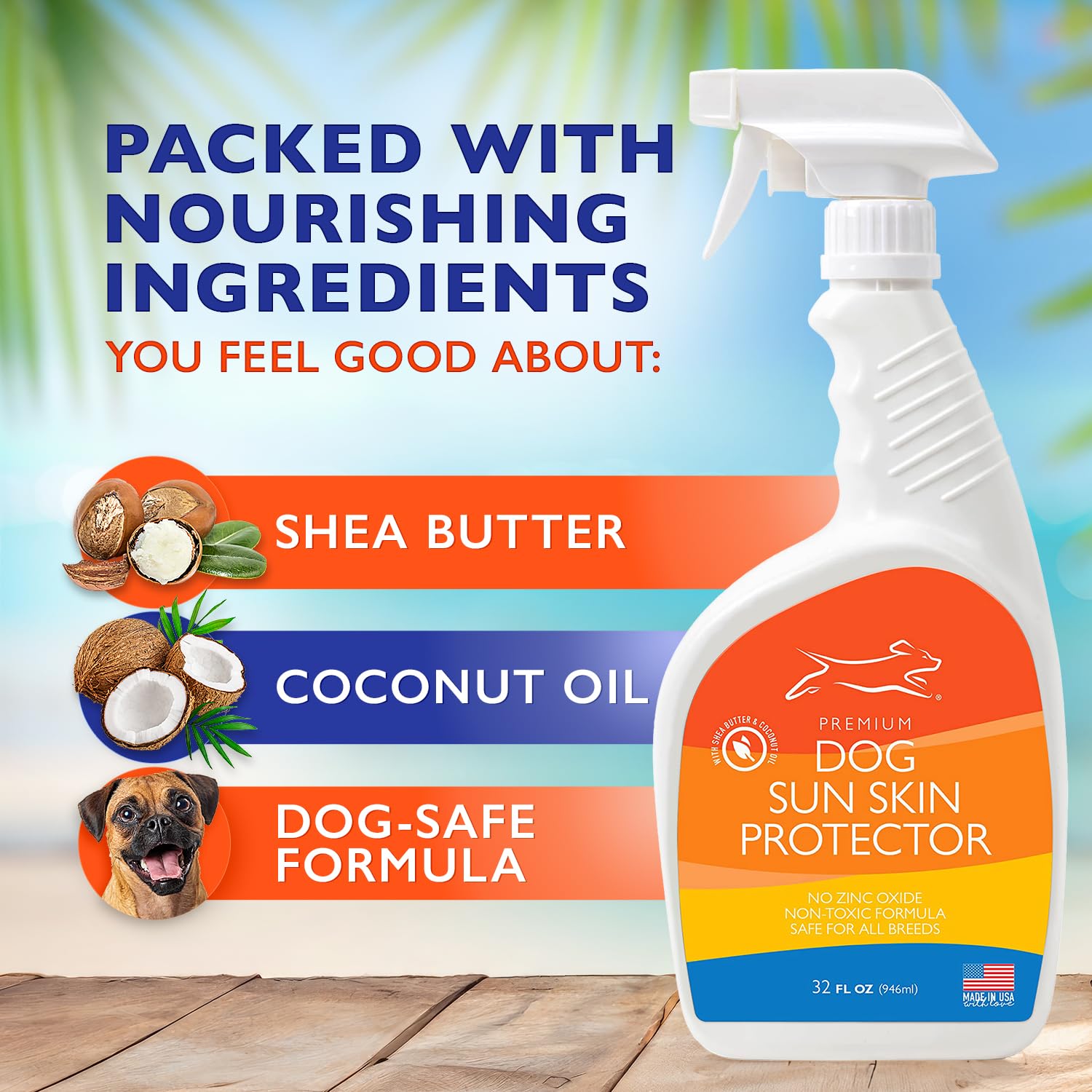 Protección para patas y hocico, cobertura completa con spray.