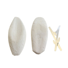 Hueso de sepia emours para reptiles, aporta calcio natural para crecimiento