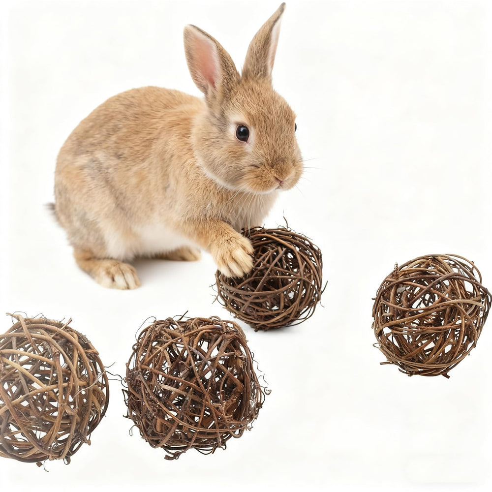 Juguete ideal para conejos, cobayas, chinchillas y roedores pequeños.