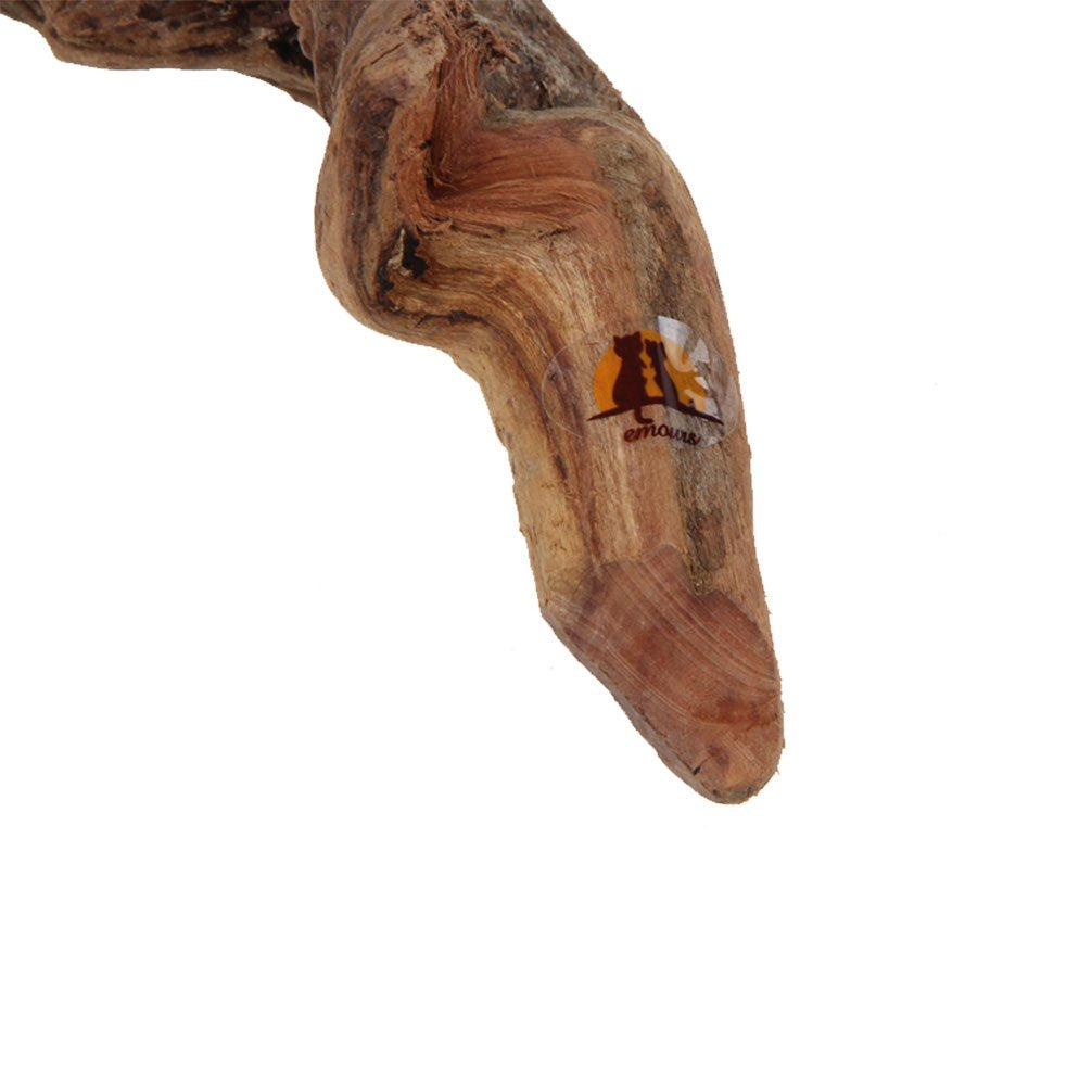 Emours driftwood para acuario, pieza focal que decora y oculta a peces pequeños.
