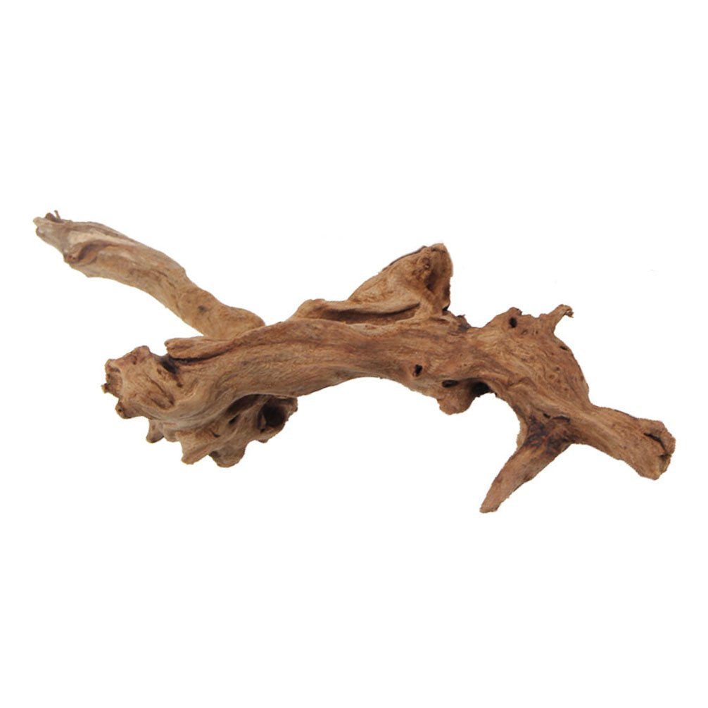 emours Madera flotante para acuario, forma variada, crea un punto focal natural.