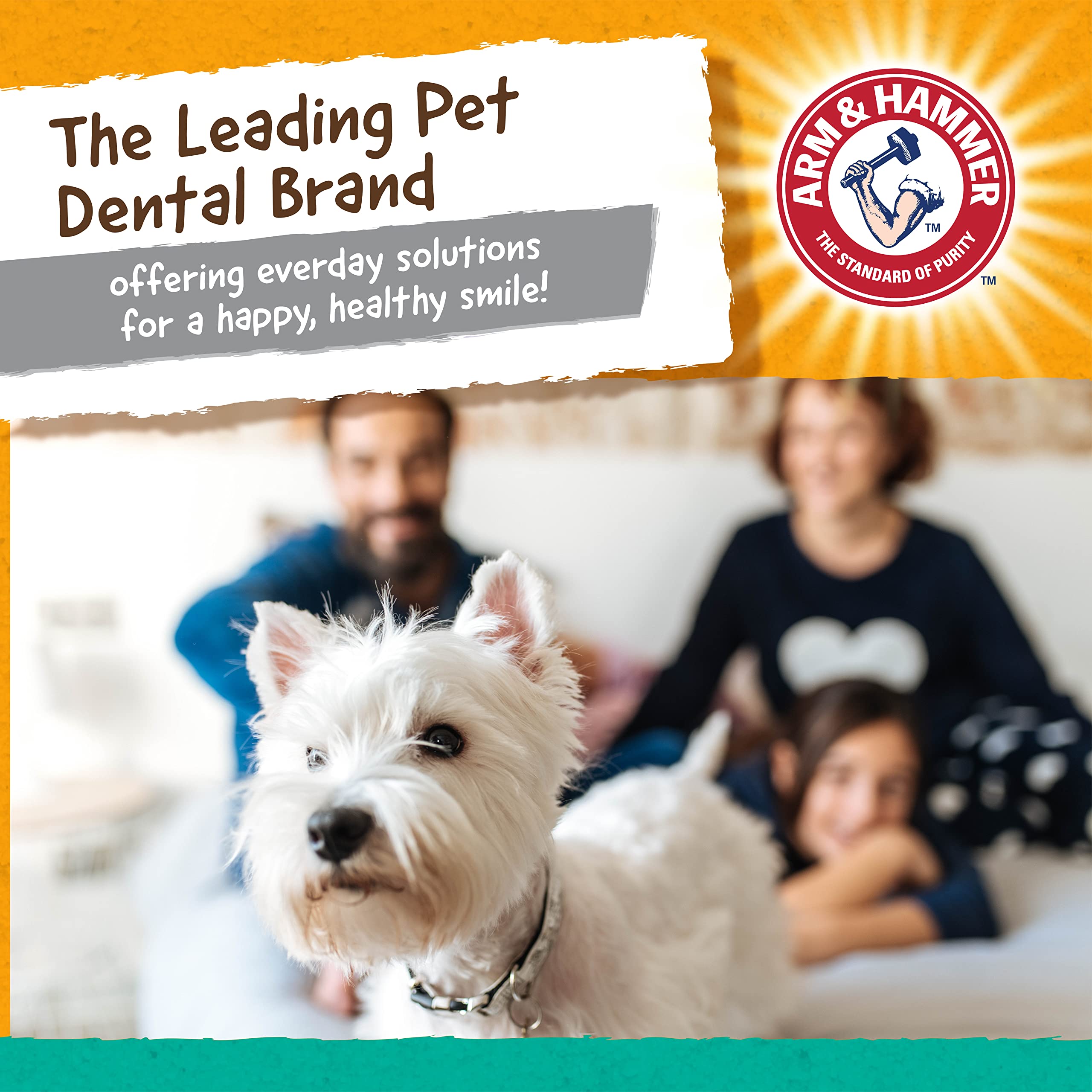 Empaque de Arm & Hammer Gorilla Treadz, juguete dental duradero para mascotas