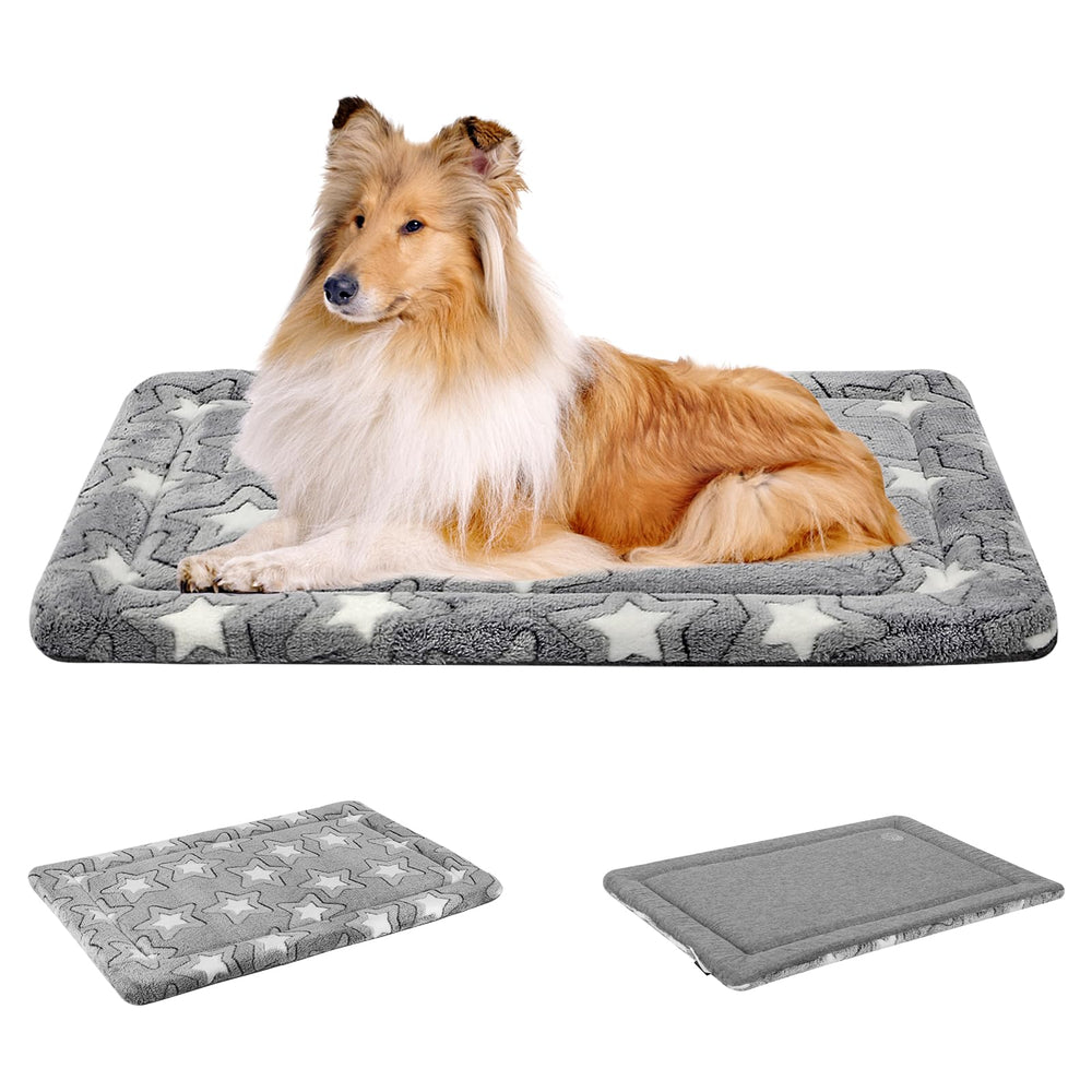 Cama EMPSIGN Fancy para perros, imagen de la versión de dos caras para uso diario.