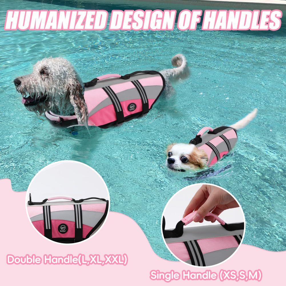 EMUST chaleco para perro con dos mangos para rescate desde el agua