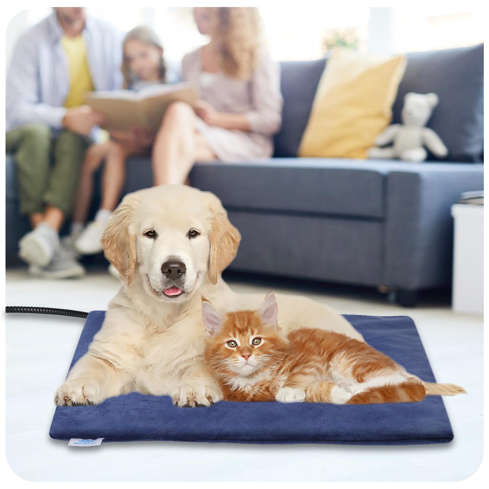 ENJOY PET uso interior, ideal para cama, jaula o rincón favorito de la mascota.