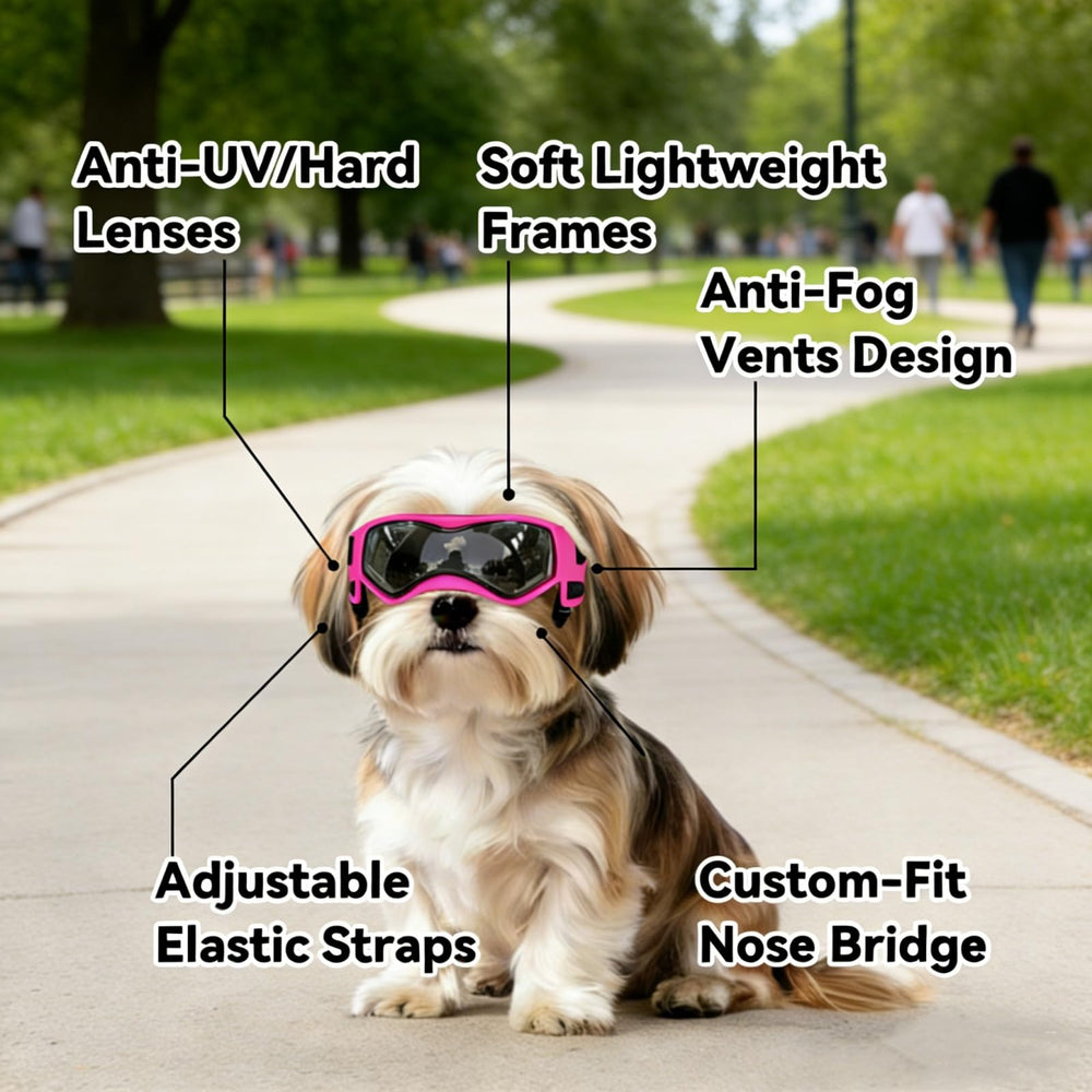 Correas ajustables Enjoying para perro pequeño proporcionan ajuste cómodo y estable.