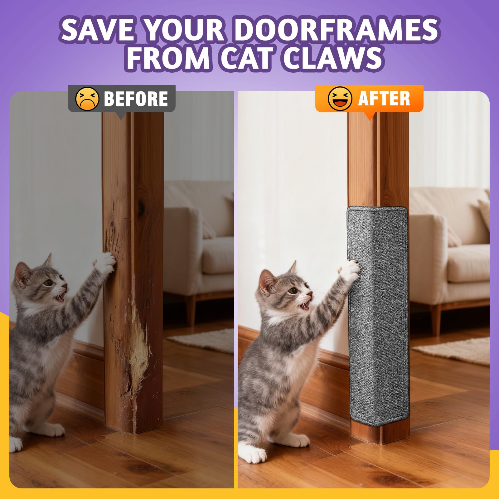 ENONCI Protector Puerta Muebles: protege marcos de puertas y bordes de muebles.