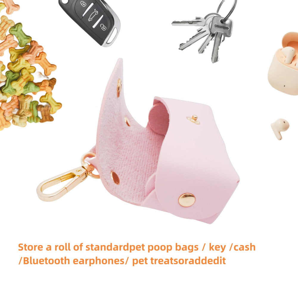 ENWIQUE recarga universal rosa, compatible con bolsas estándar para perros.