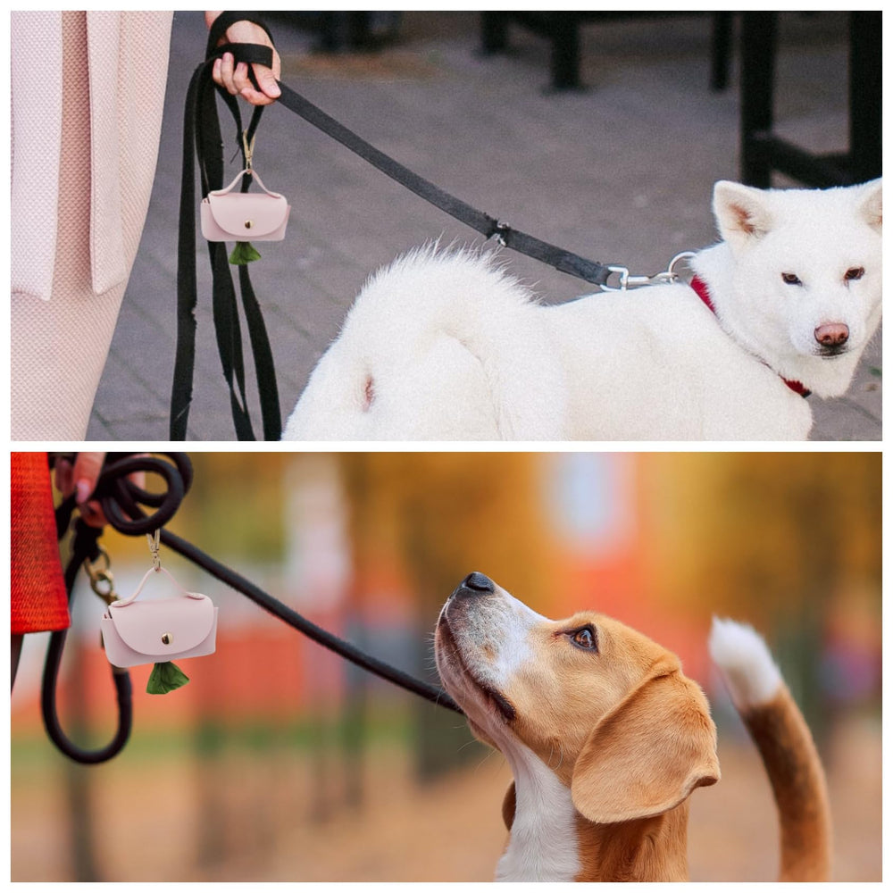 ENWIQUE uso diario rosa, práctico para caminar con tu perro.