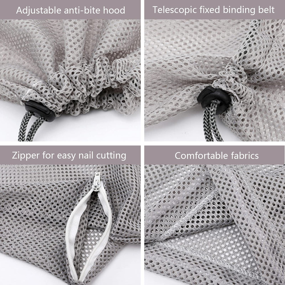 EOMTUR bolsa de lavado para gatos, ajuste de correas, se adapta al tamaño.
