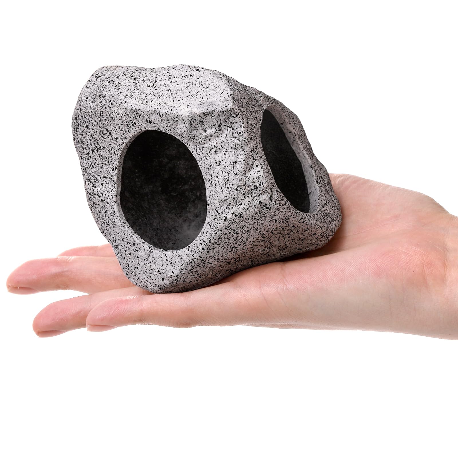Eorbow decoración de rocas para acuario con cuatro diseños para paisaje natural