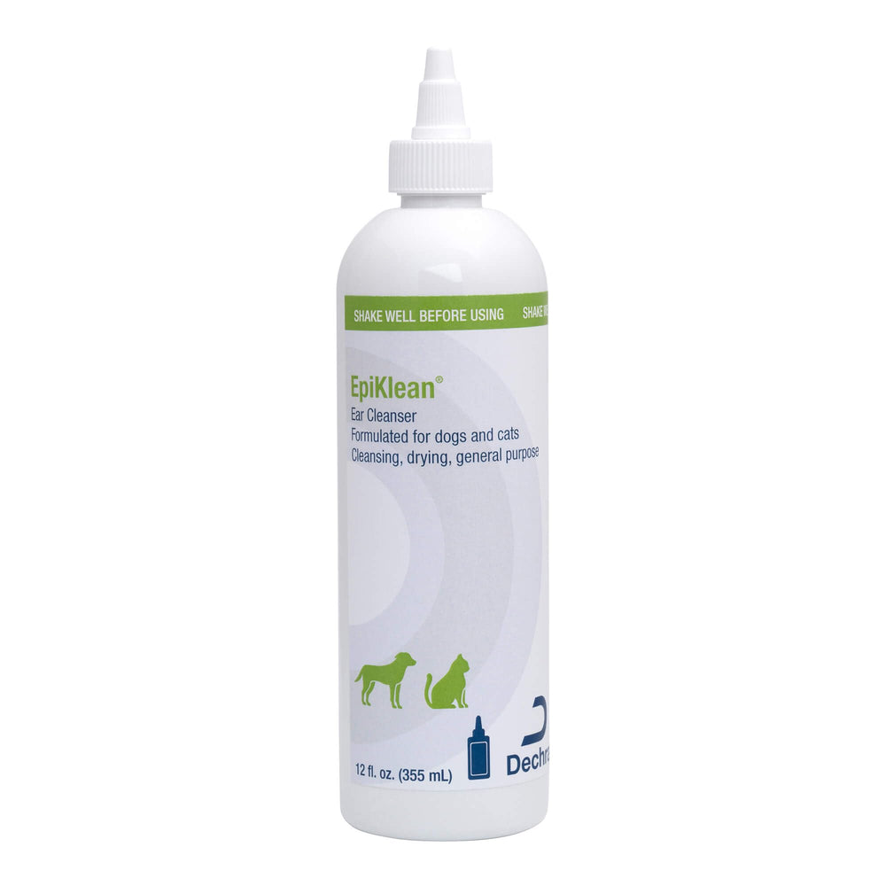EpiKlean limpiador de orejas en botella, limpieza suave para perros y gatos.