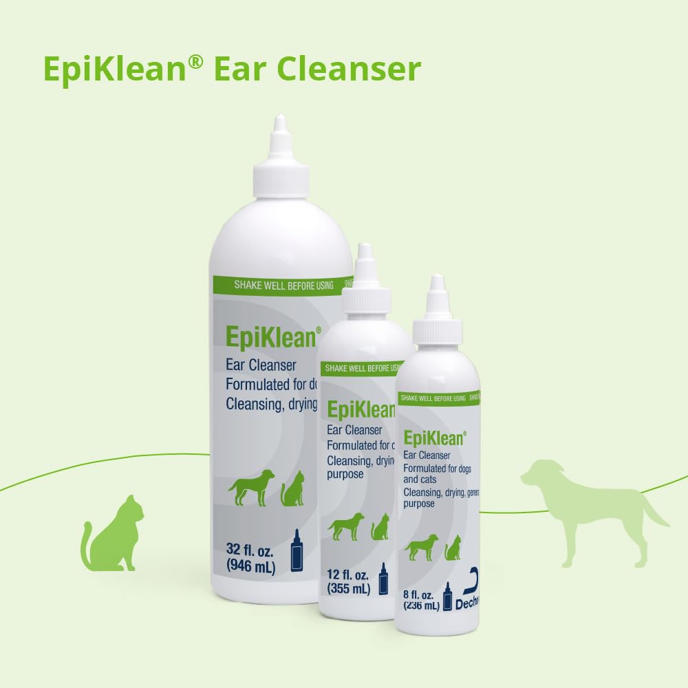 Orejas secas tras usar EpiKlean, menor humedad y confort.
