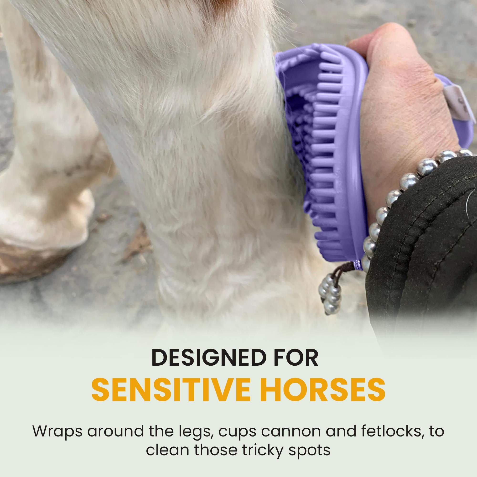 Epona Cepillo compacto flexible ideal para guardar en bolso de cuidado diario