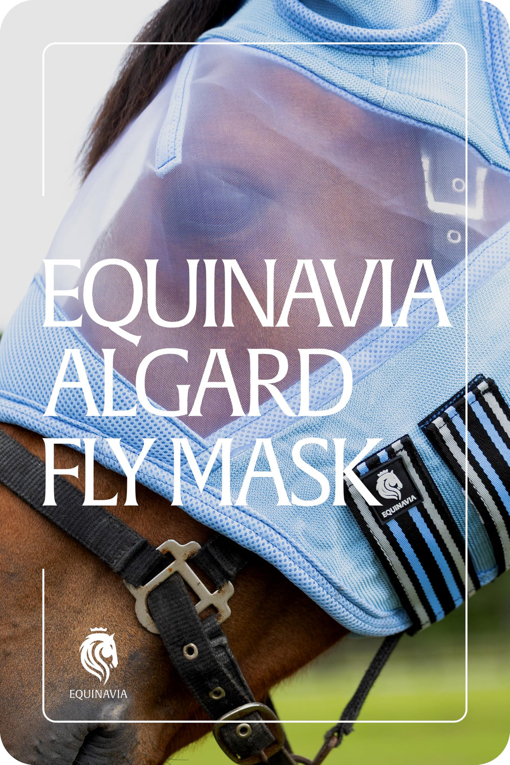 Equinavia Algard bloquea rayos ultravioleta y moscas al aire libre.