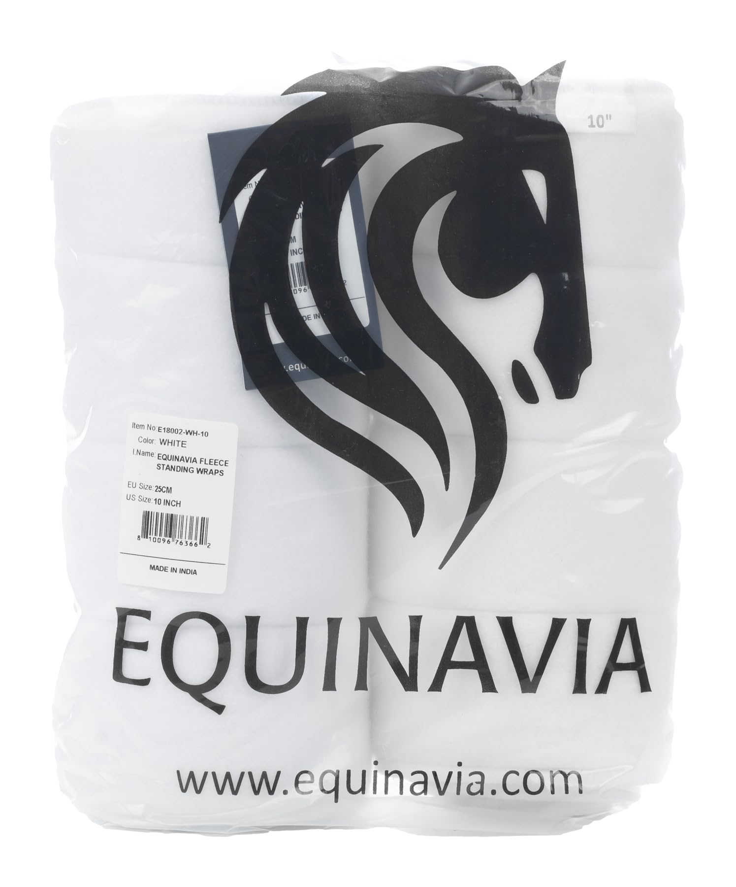 Equinavia vendaje de pierna sin lazo, interior de espuma para acolchado cómodo.