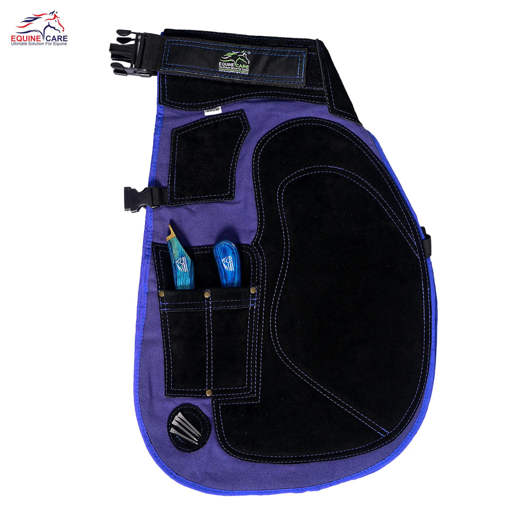 Equine Care delantal herrador con 4 bolsillos para guardar herramientas.