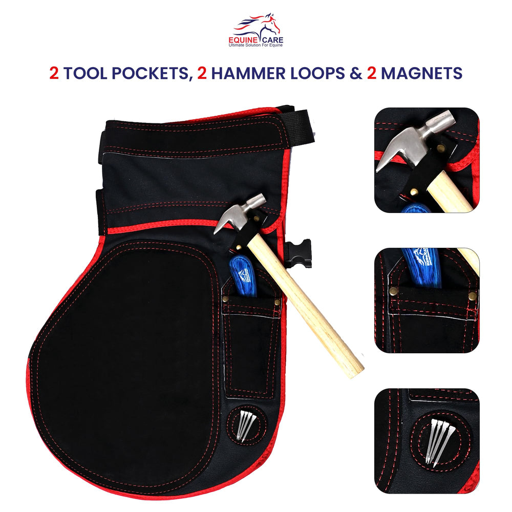 Delantal Equine Care, cintura ajustable 28–52 pulgadas