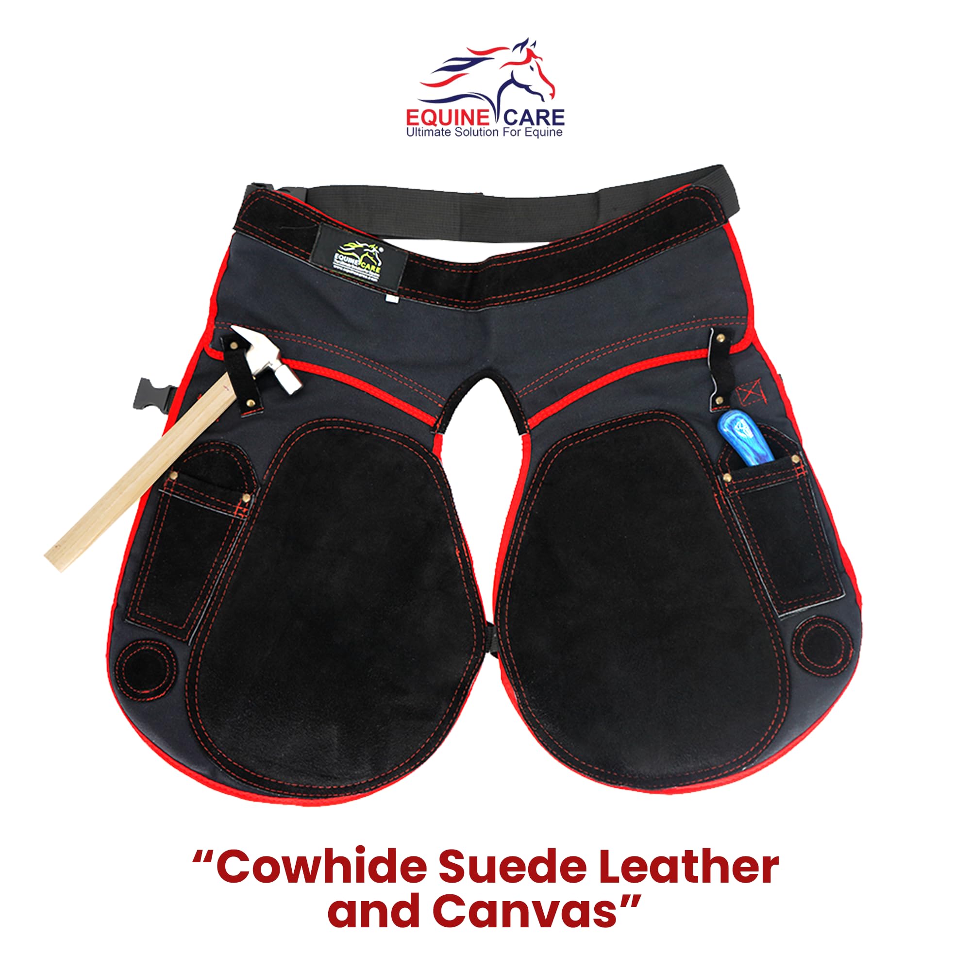 Delantal Equine Care, longitud 23 pulgadas para cobertura adecuada