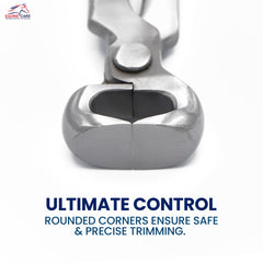 Equine Care alicate sin resorte para control manual seguro durante el recorte.