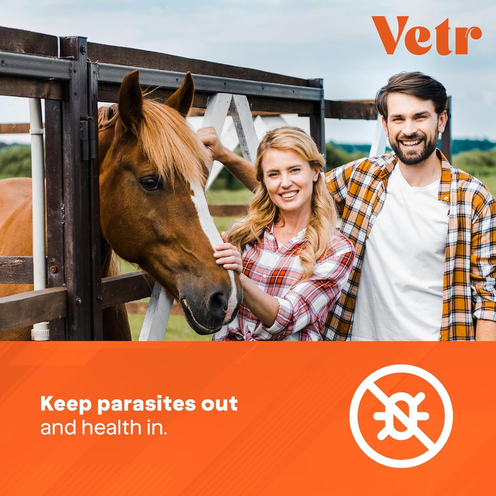 Equine Prime Ivermectina, uso en ovejas, apoyo al cuidado de parásitos externos.