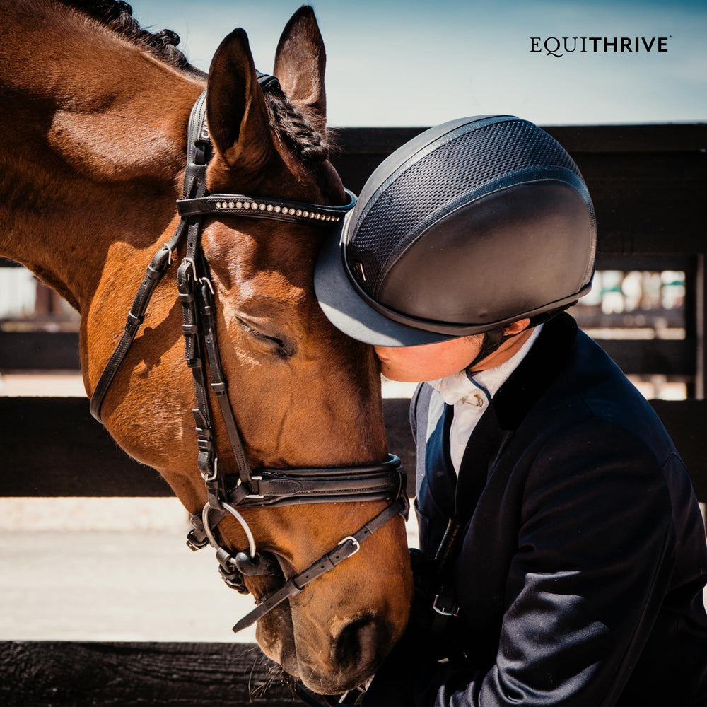 Equithrive Complete Articulacion Perlas: caballo en entrenamiento, apoyo potencial a movilidad
