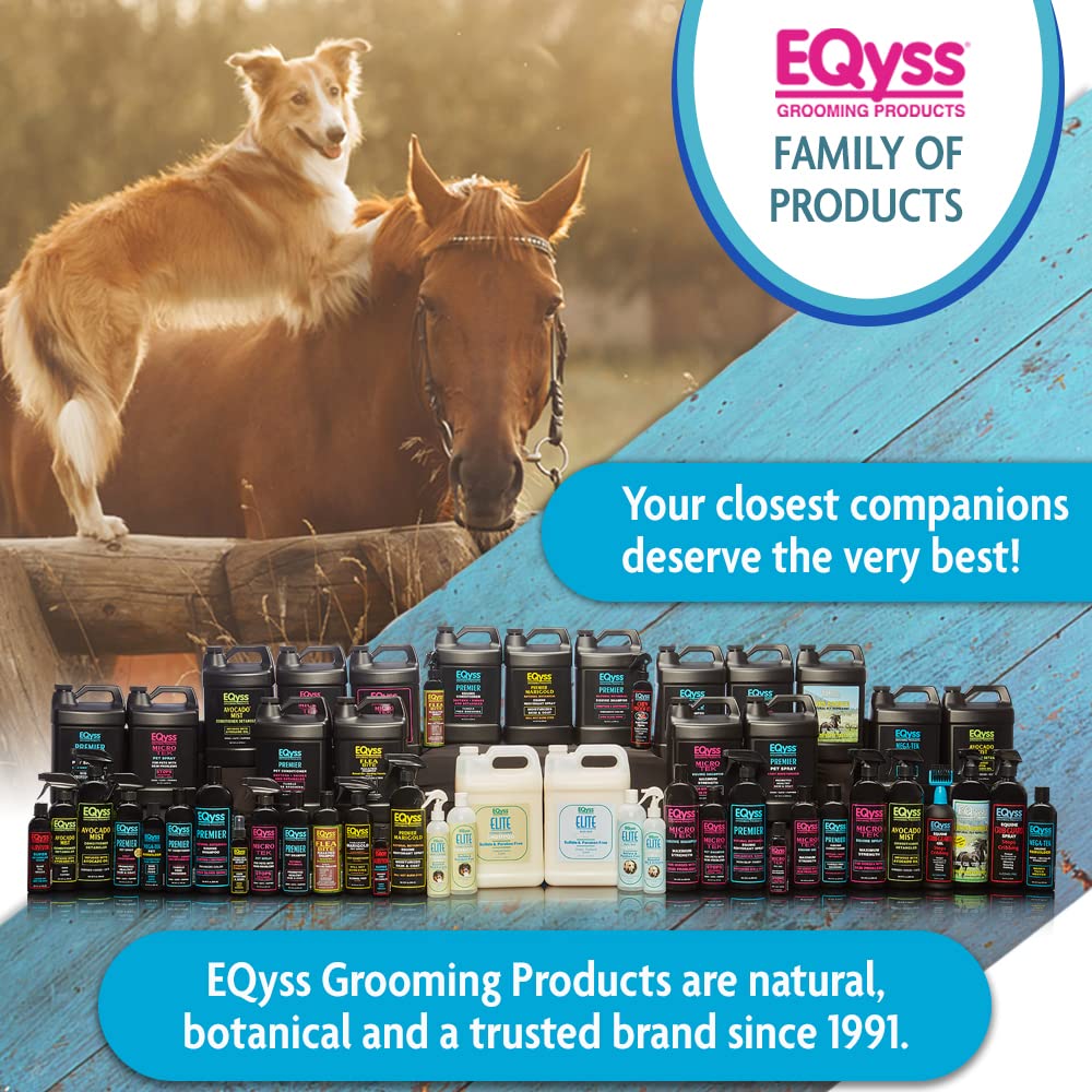 Eqyss Mega-Tek cuidado general de la piel: nutrición suave para áreas sensibles.