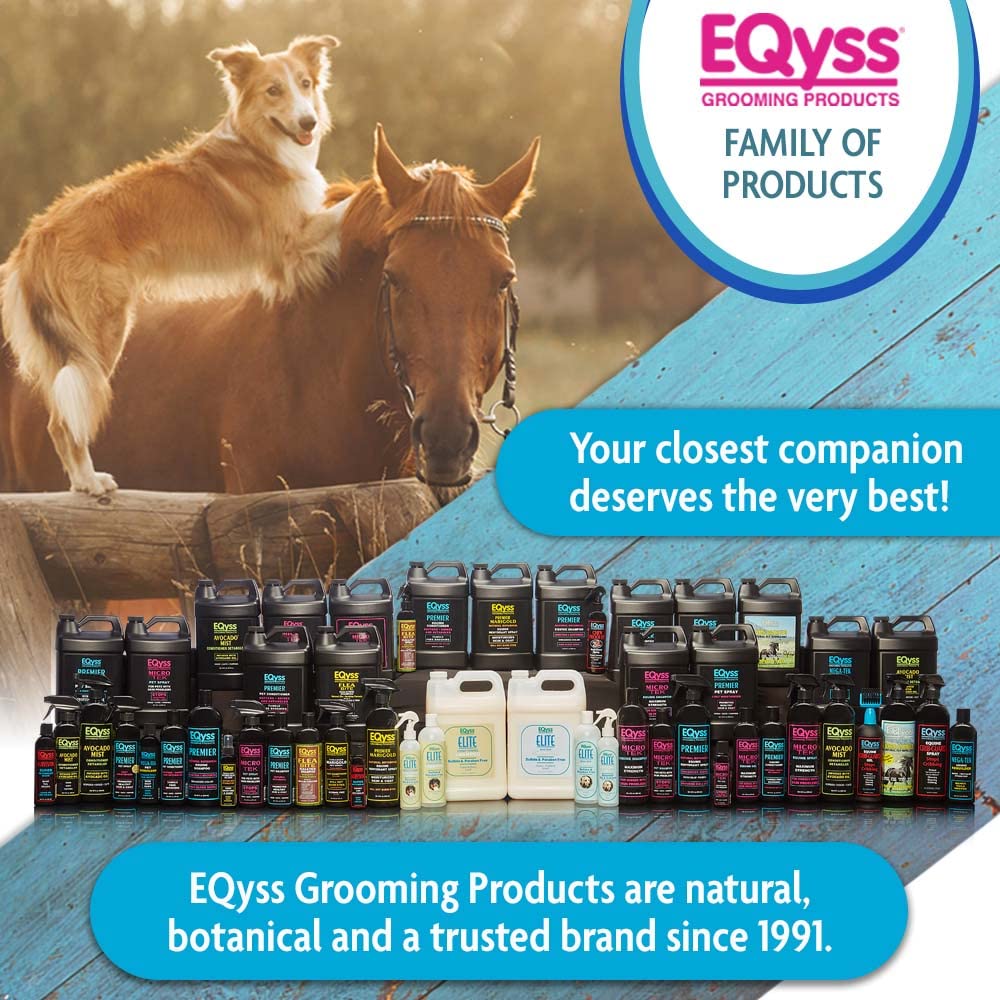 Eqyss Premier Champu Equino balancea el PH y facilita enjuague