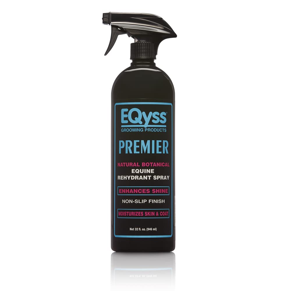 Eqyss Premier Equine Spray Hidratante para pelaje y piel con acabado suave y sin residuos