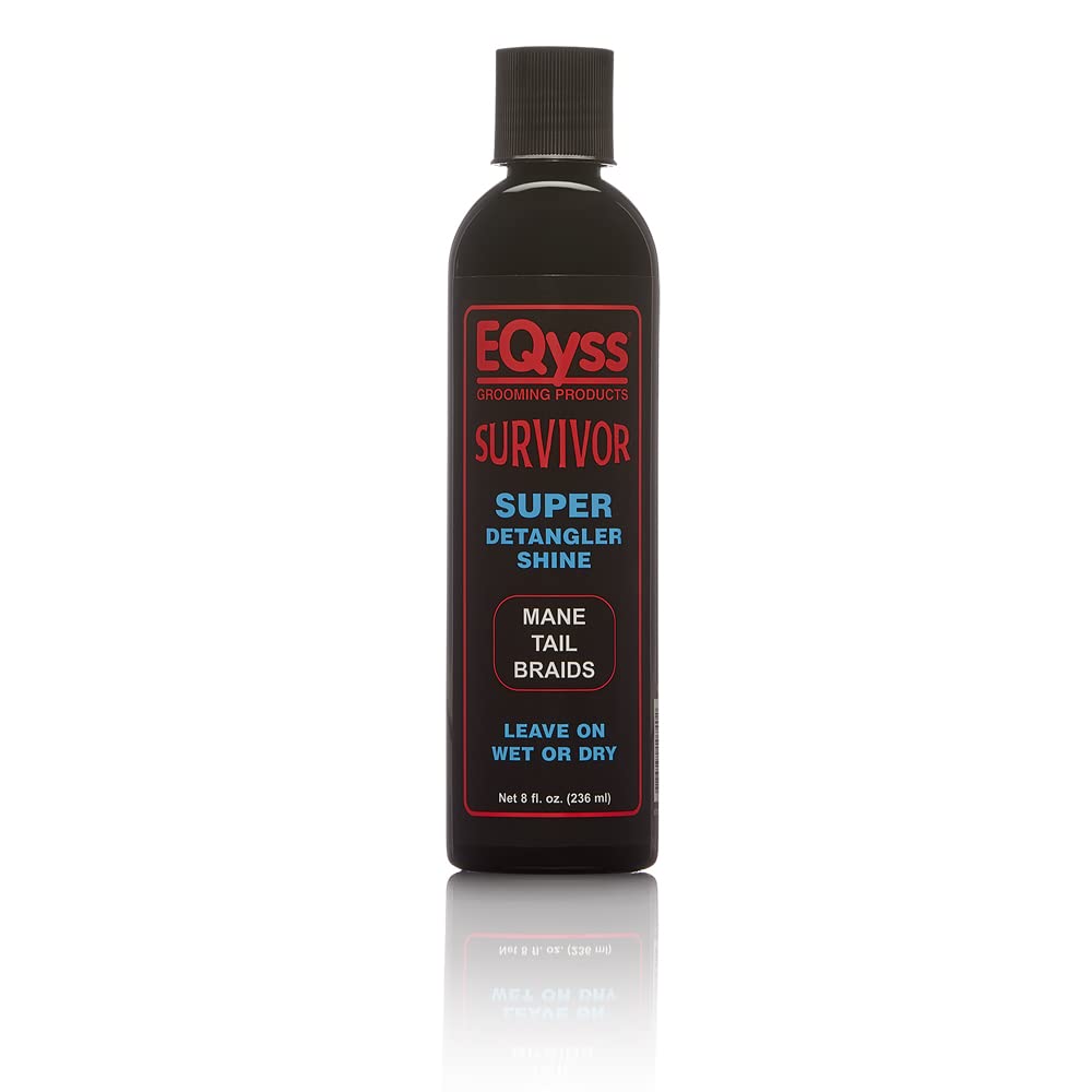 Eqyss Survivor Desenredante, botella, facilita desenredar crin y cola.