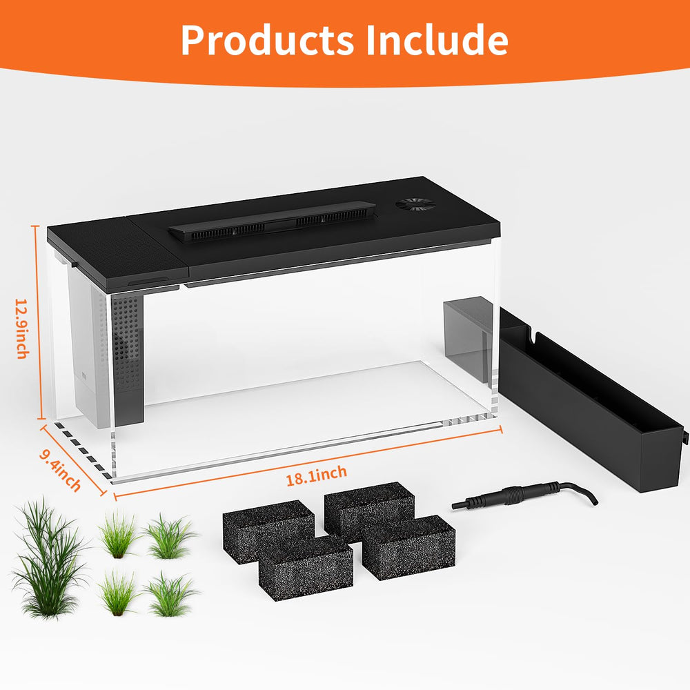 ERAARK iluminación LED ajustable crea colores vibrantes y realza el entorno acuático