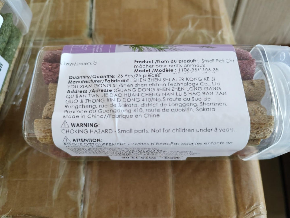 ERKOON cuidado dental para pequeños roedores remolacha: palitos de heno Timothy con sabor remolacha.