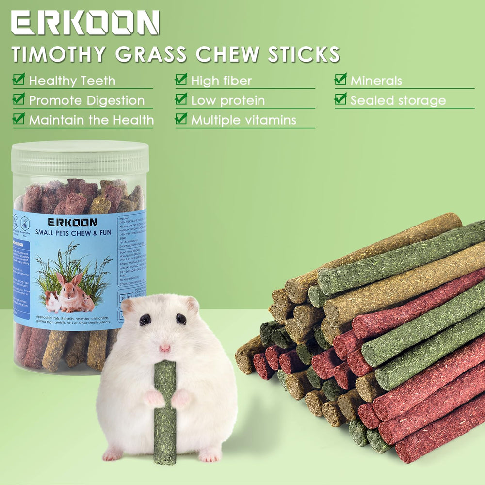 ERKOON juego de masticación para dientes, fomenta masticación segura en mascotas pequeñas.