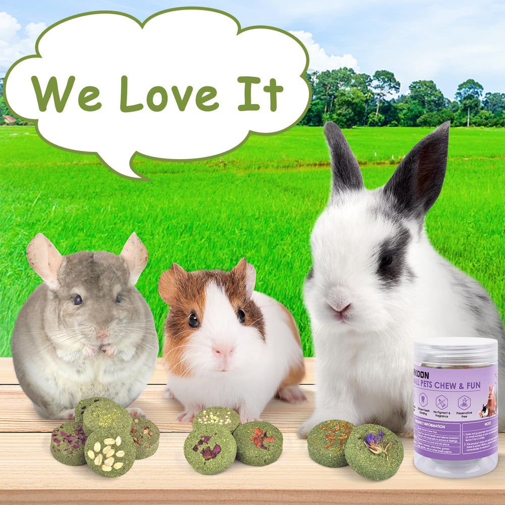 ERKOON juguete dental para cobaya, entretenimiento y desgaste dental suave.
