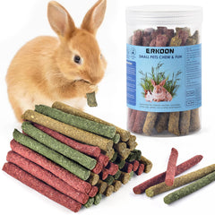ERKOON palos heno Timothy originales, promueven masticación natural.