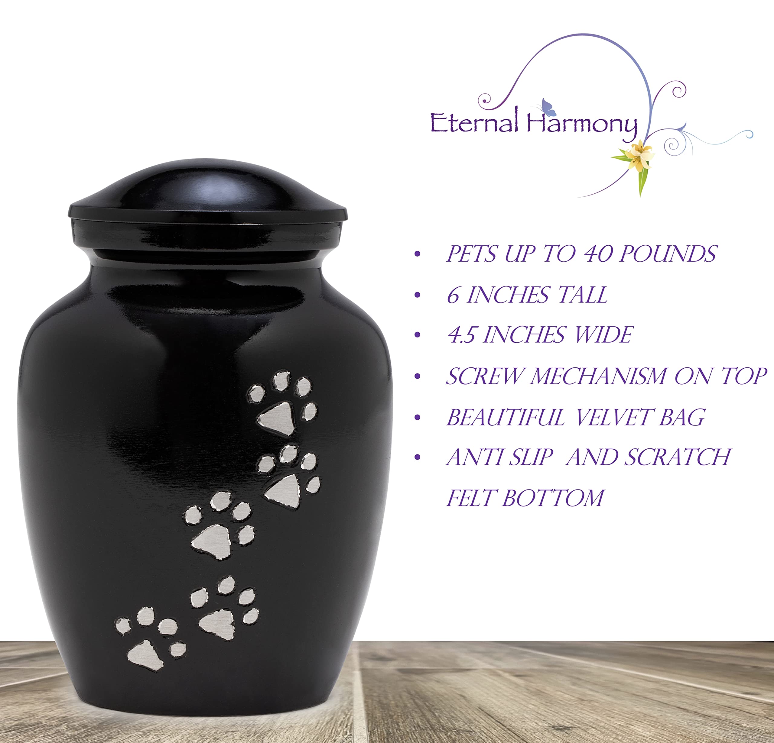 Variedad de colores disponibles para honrar su memoria de forma personalizada.