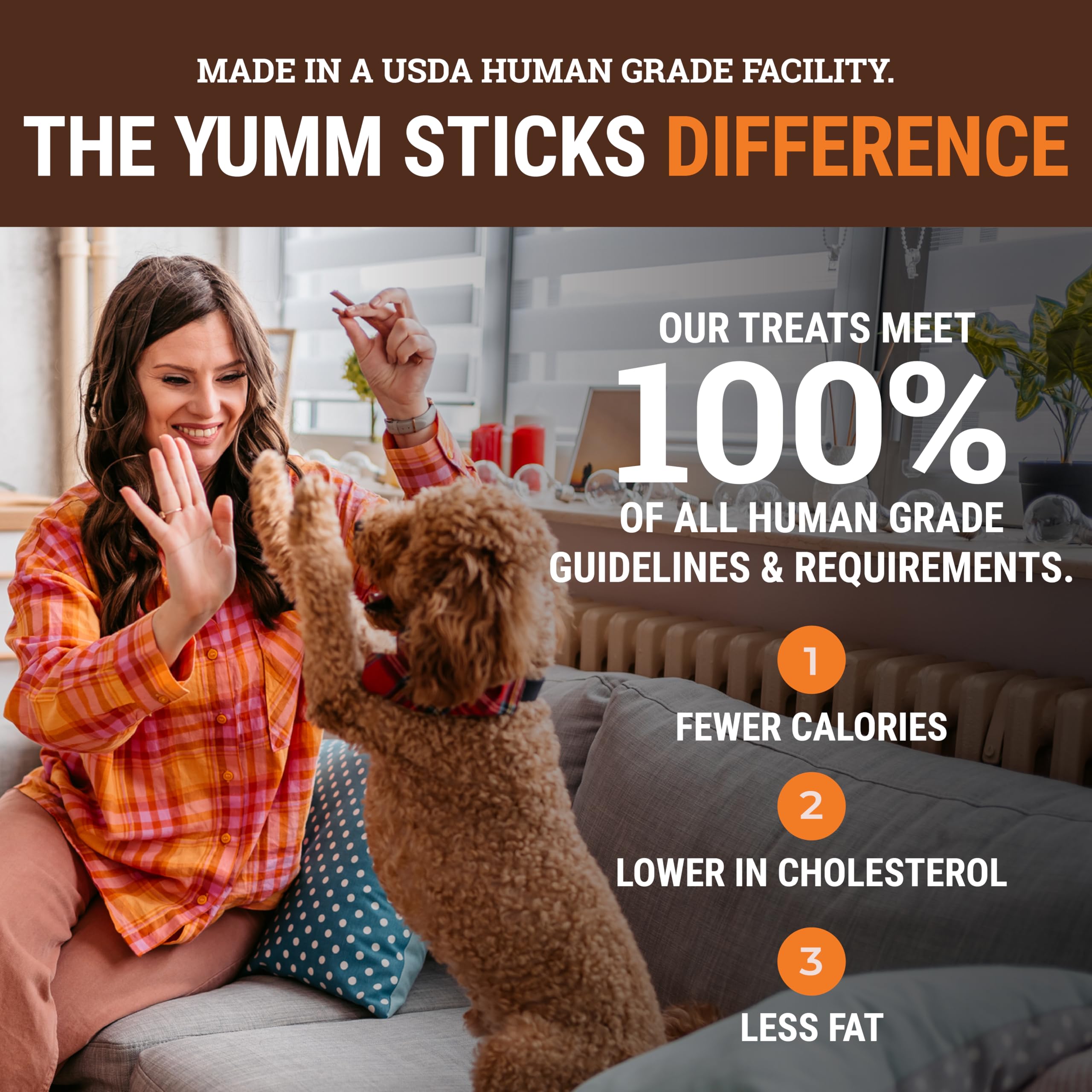 etta says! Yumm Sticks – barra de pollo, snack sabroso para perros